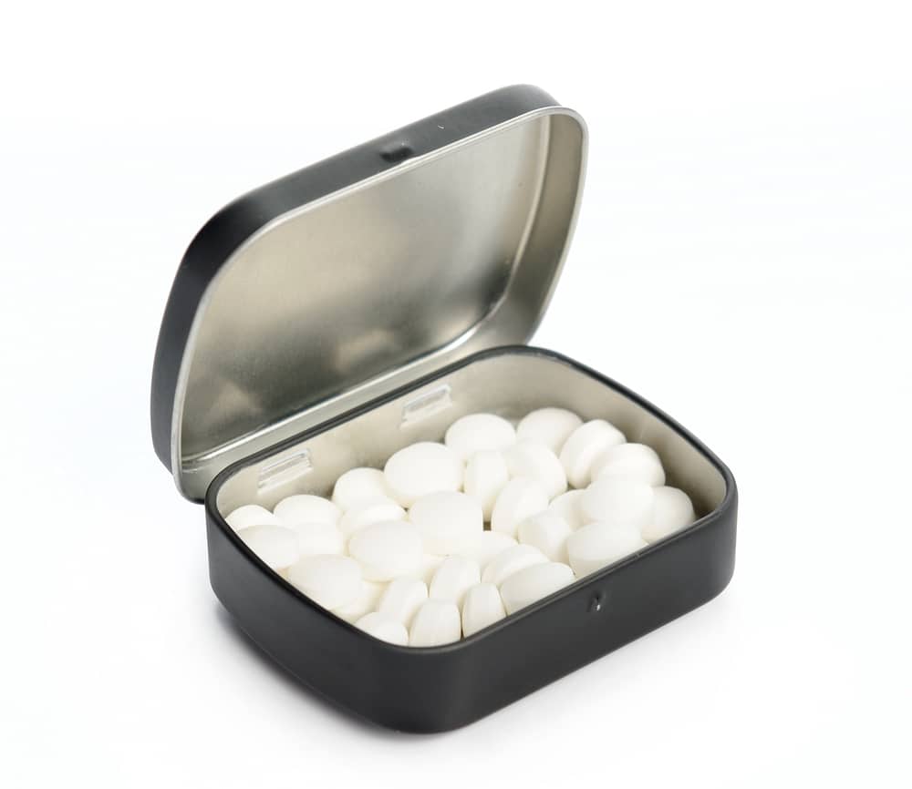 A box of mints.